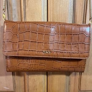Ralph Lauren Chestnut Crossbody Bag
